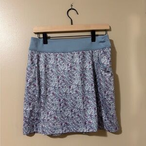 Floral Blue and Purple Callaway Golf Skort
